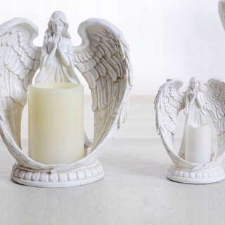 Svietník na stôl - 1 ks Memory Candle Angel Gift