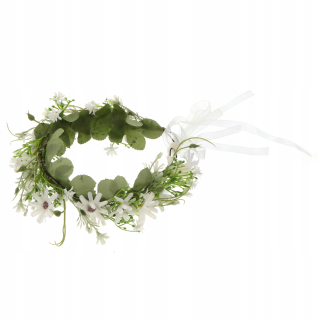 Veniec na dvere - 1PC Krásna prekrývka svadobnej čelenky Daisy Garland