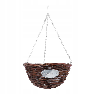 Stojan na kvety - 1 ks ratan Woven Plant Dist dekoratívne Basket