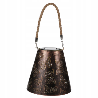 Lampáš, svietník - 1 PC Iron svetlo Závesné Hollow Maják