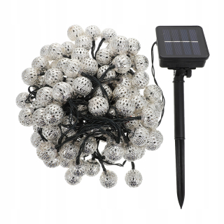 Lampáš, svietník - 1 sada solárneho LED reťazca vonkajšie lampy