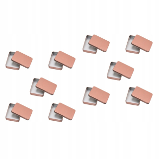 Kôš, košík - 10 štvorcových kníh kľúča Keychain Nailc