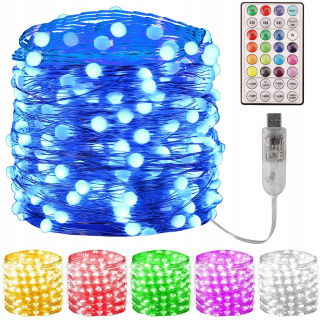 12M 100ks LED žiaroviek Fairy String Lights