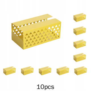 Držiak na toaletný papier - 10x držiak tkanivového boxu, obdĺžnikový