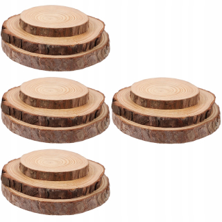 Podložka na stôl -  3PCS Stacionárne poháre drevené tácky na izoláciu