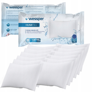 Pohlcovač vlhkosti - 12x vložka kazety pre absorbér vlhkosti 250 g