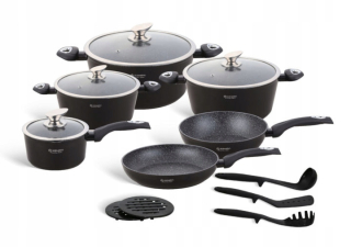 Sada hrncov - 15 časť set / sada edenberg5611 hrnca indukcie