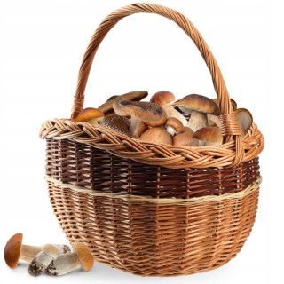 Kadax K9162 ručne pletený prútený košík, 43 × 30 × 43 cm