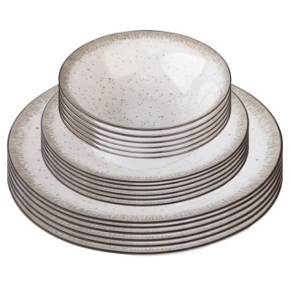 Porcelánový servis Altom Design Hello Sand 18 dielov