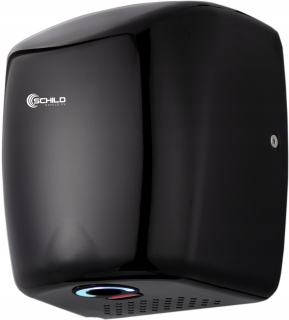 Sušič na ruky - 1900W rýchly 8s sušič rúk BLACK UV sterilný