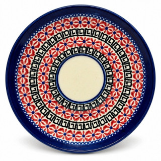 Keramická podšálka Bolesławiec ART-149 Mak 16 cm