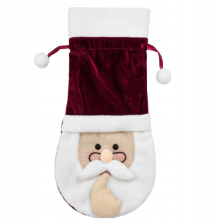 Stojan na víno - 1PC Santa Claus Candy taška na večeru