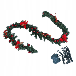Veniec na dvere - 1PC dekoratívne Krásne Vianoce Garland