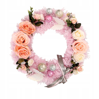 Veniec na dvere - 1ks Romantic Natural veniec Decor