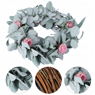Veniec na dvere - 1ks Fresh Unikátny kvetinová výzdoba Garland Decor