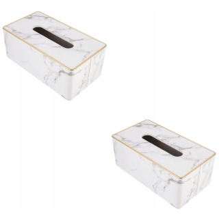 Držiak na toaletný papier - 2 -kusové tkanivové rukoväť DispenSer Box