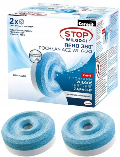 Pohlcovač vlhkosti - 2 x Tablet absorbéra vlhkosti 2 x 450 g