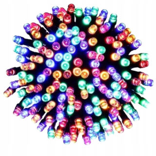 200 LED SVIETIDIEL VIANOČNÝ STROMČEK VIACFAREBNÝ MIX VONKAJŠÍ INTERIÉR