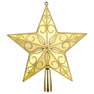 Stobok Topper 20 cm Star Tree Decoration Vianoce