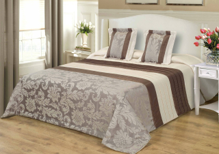 Prikrývka na posteľ - Elana 2 Polyester 260 x 240 cm polyester