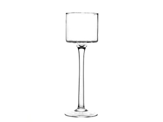 Svietník na stôl - Tealightty Sigma-Glass Candlestick 25 cm