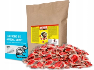 25 kg Trutka Ratimor Pasta Poison Poison Rats myš