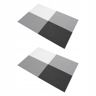 Podložka na stôl -  2 kusy Matt Plaid Pad Party Mat