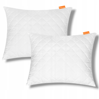 2x VANKÚŠ 70X80, ANTALERGICKÝ, PREŠÍVANÝ, Zipsovaný