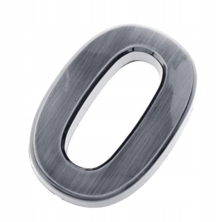 Číslo na dom - 2xsilver plastové samonosné dvere