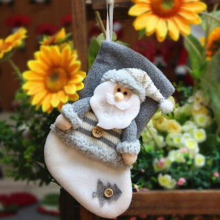 Vianočné ponožky na krb -
Stylove ponozky
Fusakle
Ponozky v darcekovom baleni 3 ks Christmas Sock Ełk Santa Claus Snowman