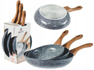 Panvica - 3 x žula keramické misky KH-1030 indukciu