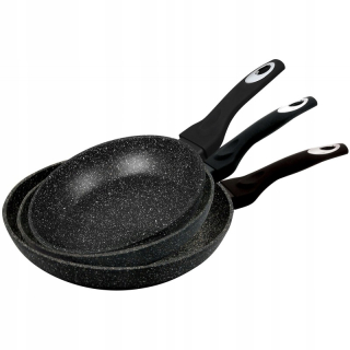 Panvica - 3 x panvicu s mramorovou povrchovou úpravou. Indukcia KB7209