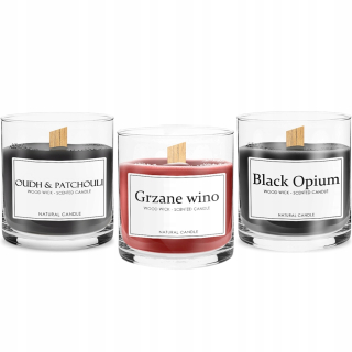 Scéna Sviečka Veselé Vianoce, pečené jablko, Denix Cinnamon 3 PCS.