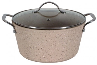 Hrniec, kastrol - 34071 AMBÍCIE STONE Pot Veko kovania Ind 28 C