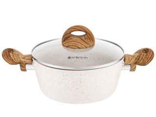 Hrniec, kastrol - 34145 Ambície Nature hrniec s vekom Ind 24 cm