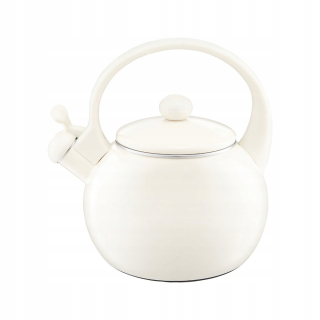 Čajník, kanvica na čaj - 37144 AMBITION NORDIC CREAM ENAMELED KETTLE