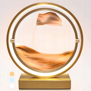 3D kreatívne presýpacie hodiny pohyblivý piesok Artistic Sand