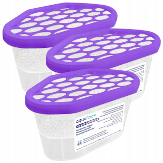 Pohlcovač vlhkosti - AquaFloow Filler absorbér vlhkosti 400 ml s vôňou levandule - 3 kusy