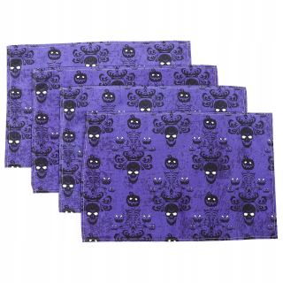 Podložka na stôl - 4 ks Halloweenska podložka Halloweenska podložka
