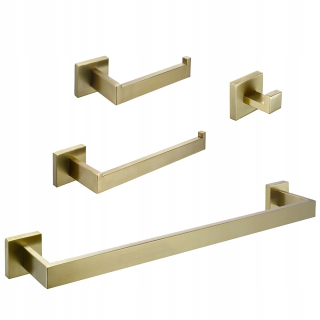 BagnoLux Gold Style 4-dielna sada Chrome c