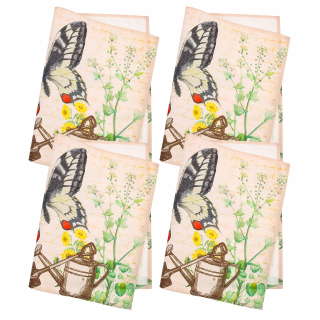 Podložka na stôl - 4PCS tepelne odolné opakovane použiteľné stolové podložky
