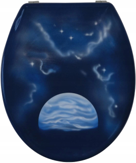WC doska - 40535 5 Planet WC doska z hladkého duroplastu