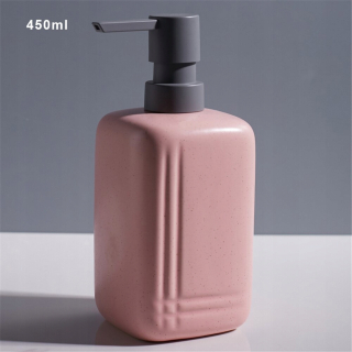 Dávkovač mydla - 450 ml ružovej 300 ml 450 ml keramické dávkovač My