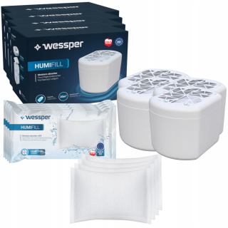 Pohlcovač vlhkosti - 4x absorbér vlhkosti Wesper 4x Vložte 250 g