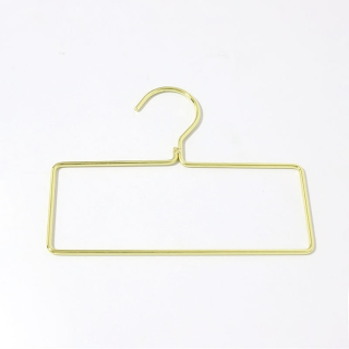 Vešiak - 5ks Square Gold Style 5ks Nordic Gold Finish