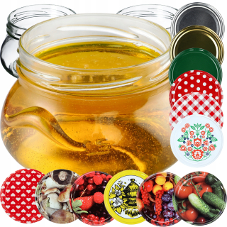 Sklenené nádoby Gadax Klara K5988 Transparentné 300 ml 50 ks.