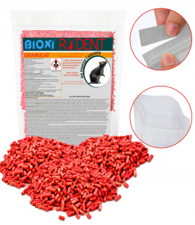 5 kg myšacie granule potkany Poison Bioxi Rodent