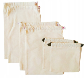Sada nákupných tašiek 30x35 cm Beige 4 PCS.