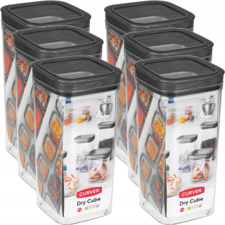 Nádoba Curver Dry Cube 2,3 l 12 x 12 x 24,5 cm