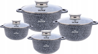 Súprava hrncov - Zilner ZL-7008 parný hrniec na varenie 1 l